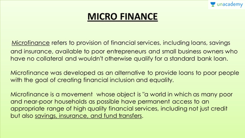 a description of microfinance services referred to the provision of microcredit services Best answer: microfinance is the provision of a broad range of financial services such as deposits, loans, payment services, money transfers insurance to poor and low-income households and their microenterprises three types of sources of microfinance are formal institutions - ie rural banks and cooperatives semiformal. a description of microfinance services referred to the provision of microcredit services Best answer: microfinance is the provision of a broad range of financial services such as deposits, loans, payment services, money transfers insurance to poor and low-income households and their microenterprises three types of sources of microfinance are formal institutions - ie rural banks and cooperatives semiformal.